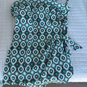 Stylish Geometric One-Piece Swimsuit